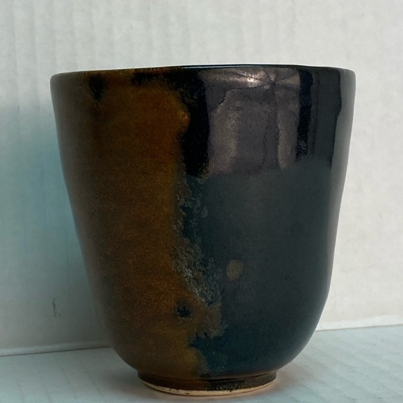 POTTERY cup bowl art piece decor artwork plant pot trinket dish - Picture 2 of 12